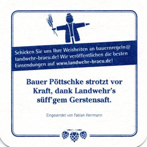 steinsfeld an-by landwehr bauern 1b (quad185-bauer pöttschke-blau)